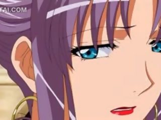 Gorgeous Blowjob In Close-up With Busty Anime Hottie